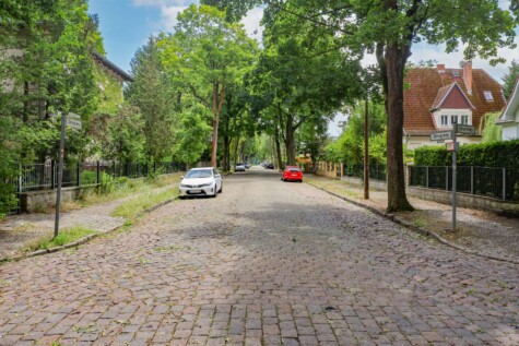 Eigentumswohnung in Stadtvilla zzgl Stpl u. Gartenanteil angrenz.am Berliner Forst - Straßenansicht (8390)