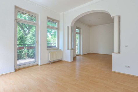 Eigentumswohnung in Stadtvilla zzgl Stpl u. Gartenanteil angrenz.am Berliner Forst - Ess und Wohnzimmer II (8343)